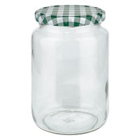 795ml verre rond + couvercle BasicSeal vert/blanc UNiTWiST 795ml verre rond + couvercle BasicSeal vert/blanc UNiTWiST