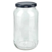 UNiTWIST Runda 1062 ml avec couvercle Twist-Off noir TO82 UNiTWIST Runda 1062 ml avec couvercle Twist-Off noir TO82