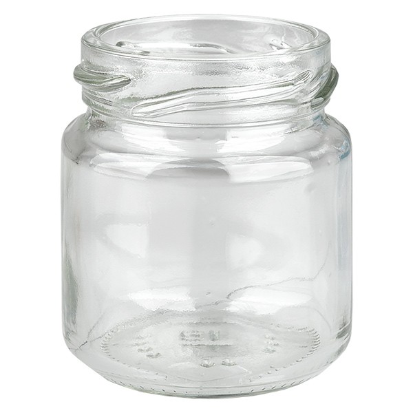 Twist-Off glazen potten lossen onderdelen 53ml ronderand glas