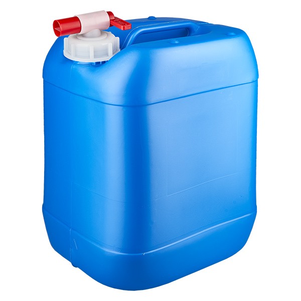 Canister 20 liter blauw met tapkraan