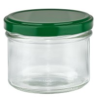 225ml trommelglas + BasicSeal deksel groen UNiTWIST 225ml trommelglas + BasicSeal deksel groen UNiTWIST