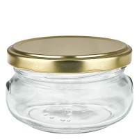 Pot à terrine 120ml avec couvercle BasicSeal or UNiTWIST Pot à terrine 120ml avec couvercle BasicSeal or UNiTWIST
