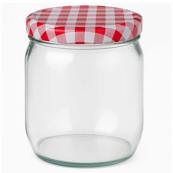 Twist-Off glazen potten lossen onderdelen 425ml ronderand glas