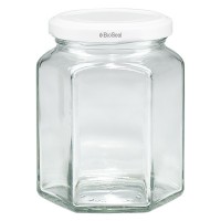 UNITWIST Hexa 288ml met wit Twist-Off deksel TO63 UNITWIST Hexa 288ml met wit Twist-Off deksel TO63